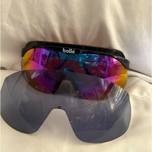 Bolle Edge Wrap Around Polarized Sunglasses